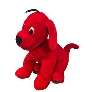 Clifford the Big Red Dog 12" Plush Puppy Stuffed Animal Toy Scholastic 1990s